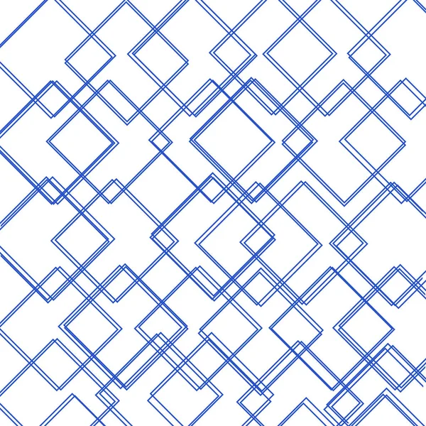 Background Image Intersection Blue Pattern Squares — Stock Photo, Image