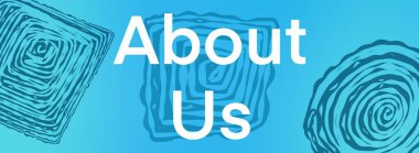 Mavi arkaplanda bizim hakkımızda yazılmış metinler.