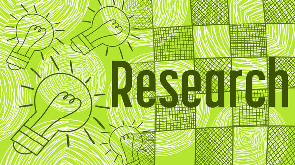 Imagen Conceptual Investigación Con Símbolo Texto Bulbo — Foto de Stock