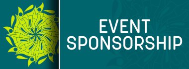 Şimdi yeşil mandala elementi ile turkuaz arkaplan üzerine yazılmış metni kaydet.