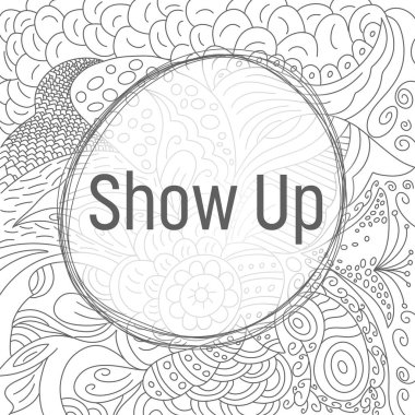 Arkaplanda karalama ögesi ile yazılmış metni göster.