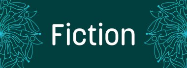 Mandala elementi ile turkuaz deniz mavisi arkaplanı üzerine yazılmış kurgu metni.