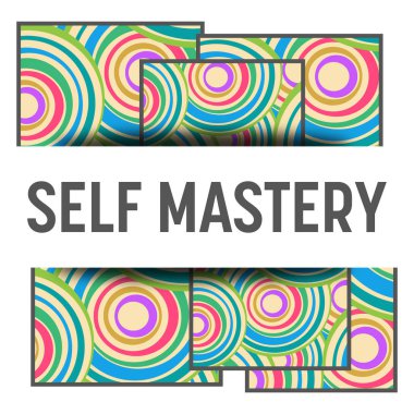 Renkli arkaplan üzerine yazılmış özerklik metni.