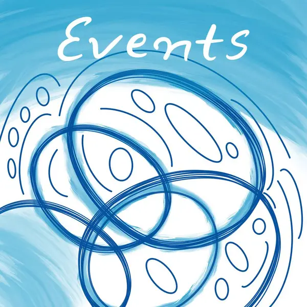 Mavi arka plan üzerine yazılmış olaylar metni.