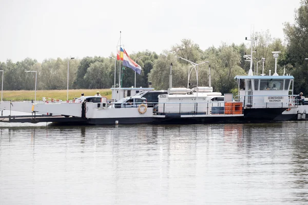 Wageningen Nizozemsko Červen 2023 Turn Ferry Van Lexkesveer Nizozemsko — Stock fotografie