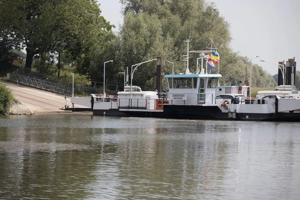 Wageningen Nizozemsko Červen 2023 Turn Ferry Van Lexkesveer Nizozemsko — Stock fotografie