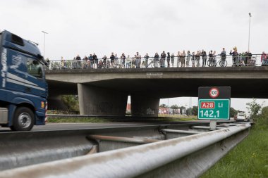 Hoogeveen, Hollanda - 30 Temmuz 2023