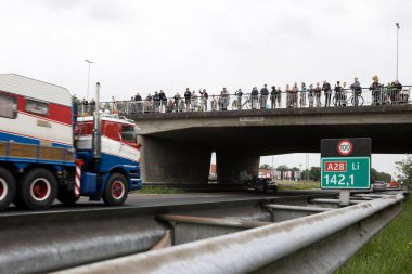 Hoogeveen, Hollanda - 30 Temmuz 2023