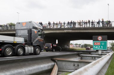 Hoogeveen, Hollanda - 30 Temmuz 2023