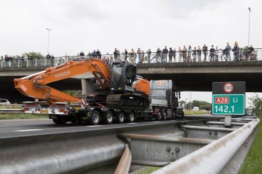 Hoogeveen, Hollanda - 30 Temmuz 2023