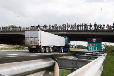 Hoogeveen, Hollanda - 30 Temmuz 2023