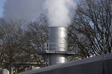 Wijster, Hollanda - 7 Şubat 2024: Wijster İş Parkı, Hollanda