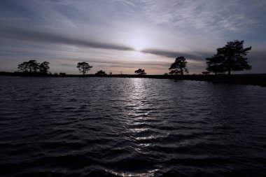 Hollanda, Dwingelderveld 'de gün batımı