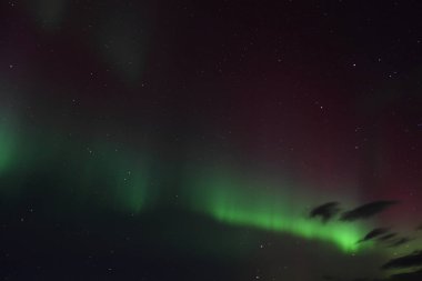 Icelan 'da Renkli Kuzey Işıkları