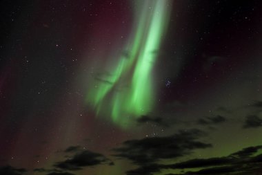 Icelan 'da Renkli Kuzey Işıkları