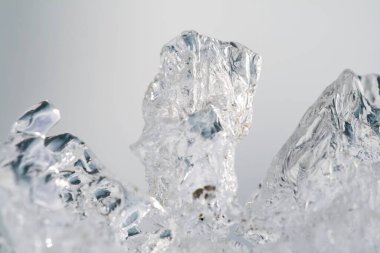 Jkulsrand 'ın buz kristalleri Buzul Gölü, İzlanda