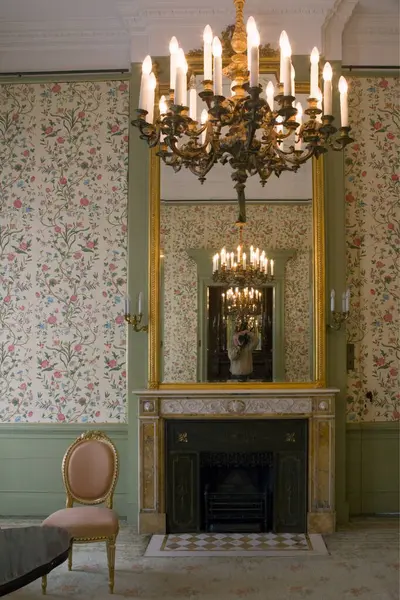 stock image Baarn, The Netherlands - May 5, 2017: Interior of the Soestdijk Palace