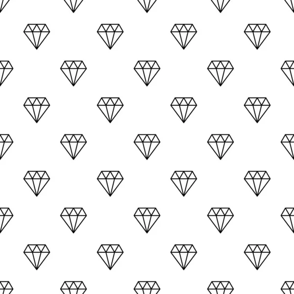 Vektormuster Mit Diamanten Nahtlose Muster Können Für Tapeten Musterfüllungen Oberflächentexturen — Stockvektor