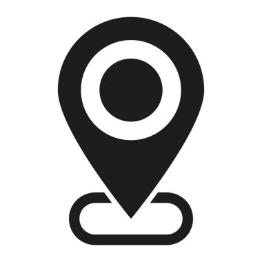 Haritalar PIN. Konumu harita simgesi.