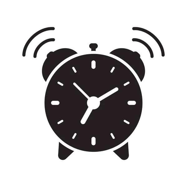 Alarm Saat Simgesi Çalıyor Alarm Saat Simgesi Retro Alarm Saat — Stok Vektör