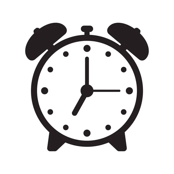 目覚まし時計のアイコンを鳴らす 目覚まし時計のアイコン レトロ目覚まし時計のベクトルイラスト — ストックベクタ