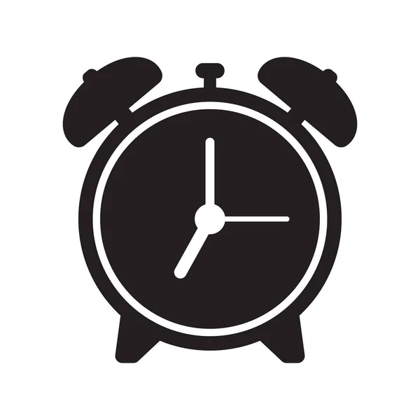 Alarm Saat Simgesi Retro Alarm Saat Vektörü Çizimi — Stok Vektör
