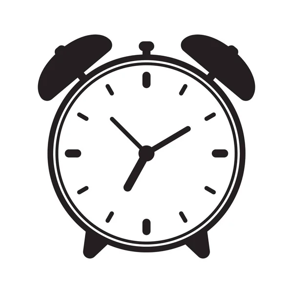 Alarm Clock Icon Vector Illustration Retro Alarm Clock — Wektor stockowy