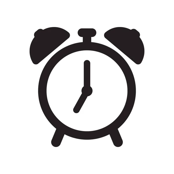 Alarm Clock Icon Vector Illustration Retro Alarm Clock — Stockový vektor
