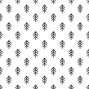 Vektör geometrik tekrarsız desen, ambalaj kağıdı ve ambalaj için çizgi logosu şablonu, mono hattı doğrusal çiçek etiketi, minimal monokromatik tasarım arka planı, İskandinav Deseni.