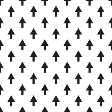 Oklarla kusursuz desen. Minimalist soyut arka plan. Basit modern baskı ve işaretler. Dijital kağıt, tekstil baskı. Vektör sanatı.