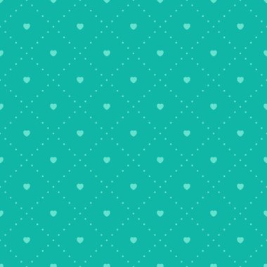 Kalpli kusursuz geometrik desen. Yeşil tekrarlayan doku. Vektör illüstrasyonu.