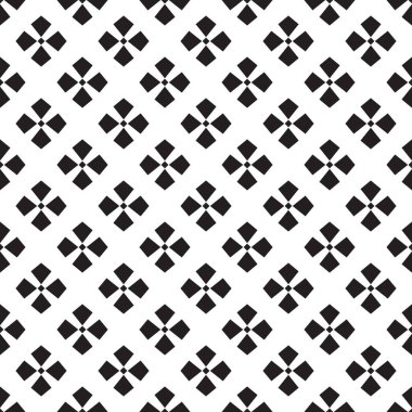 Düzenli olarak farklı boyutlarda eşkenar dörtgen şeklinde kusursuz desenler. Soyut, dikişsiz geometrik desen. Modern stil dokusu. Vektör basit arkaplan.
