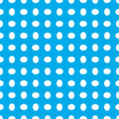 Polka noktasız desen, açık mavi nokta vektör arkaplan.