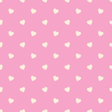 Kalbin pürüzsüz şekli, sonsuz dokusu. Pembe arka planda açık sarı kalpler, vektör çizimi. Sevgililer Günü Şablonu. Yıldönümü, doğum günü tasarımı. Aşk, tatlı an, düğün tasarımı.