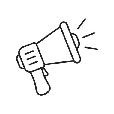 Megafon simgesi, hoparlör simgesi