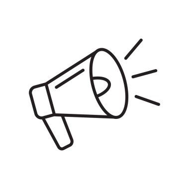 Megafon simgesi, hoparlör simgesi