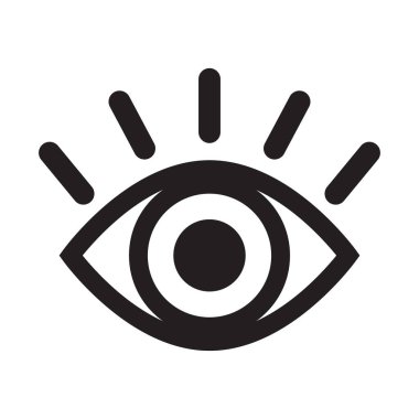 göz simgesini, göz küresi simgesini