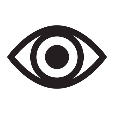 göz simgesini, göz küresi simgesini