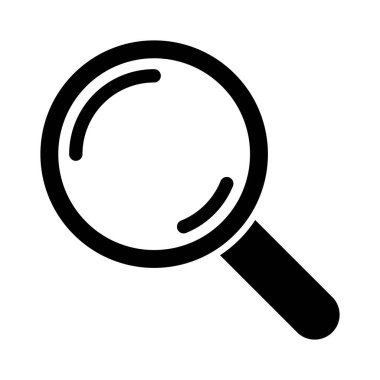 Loupe icon. Search icon. Magnifying glass icon.