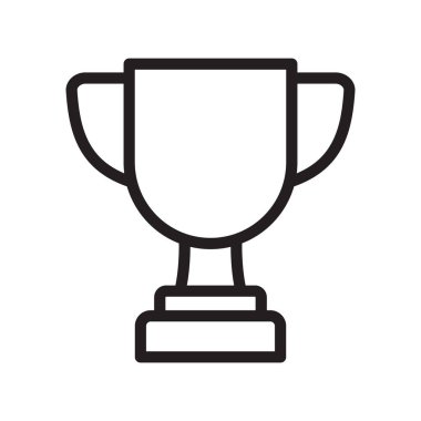 Kupa ikonu. Kupa kupası sembolü, zafer kupası ikonu.