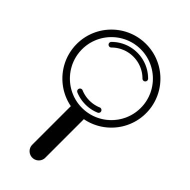 Büyüteç simgesi, magnifer simgesi, loupe simgesi.