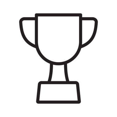 Ganimet çizgisi simgesi. Kupa ikonu, zafer kupası ikonu.