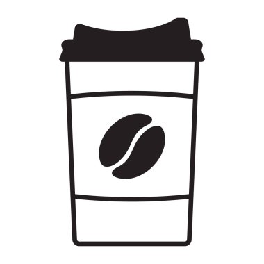 Kağıt kahve fincanı simgesi.