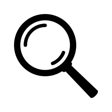 büyüteç simgesini. Arama simgesi.