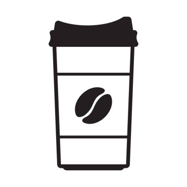 Kağıt kahve fincanı simgesi.