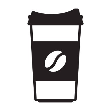 Kağıt kahve fincanı simgesi.