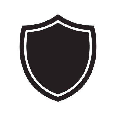 Kalkan şekli. Kalkan simgesi.