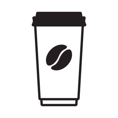 Kağıt kahve fincanı simgesi.