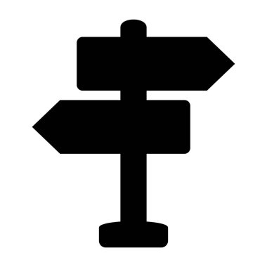 İşaret çubuğu simgesi, yön simgesi.