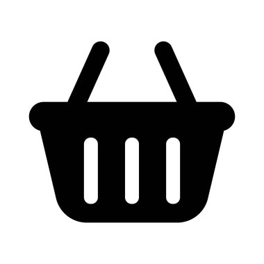 Alışveriş sepeti ikonu. Sepet sembolü.